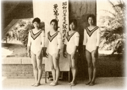 1978（昭和53）年時の体操部
